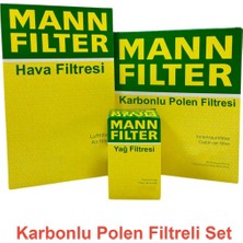 Filtron Mercedes C-L-S 350 Cdı C218 Filtron Filtre Bakım Seti 2011-2017 Hava+Yağ+Karbonlu Polen