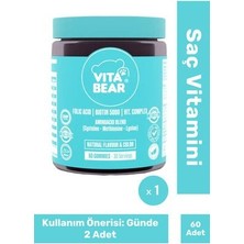 Vita Bear Strong Hair Gummy Saç Vitamini 60 Adet
