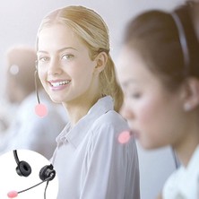 EnigmaticE 10 Paket Yaka Kulaklık Mikrofon Ön Cam, Mikrofon Sünger Köpük Kapak Mini Boy Yaka Mikrofonu Ön Cam Pembe (Yurt Dışından)