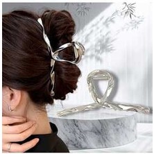 Dalgalı Tasarım Metal Mandal Toka ( BC-1079 )