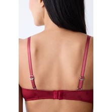 Super Push Up Essentials Bordo Sütyen