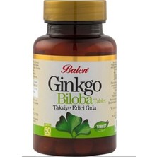 Ginkgo Biloba Tablet Takviye Edici Gıda 600MG*60