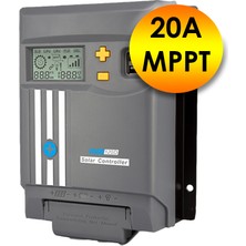 Lexron 20 Amper 12V -24V Mppt Solar Şarj Kontrol Cihazı
