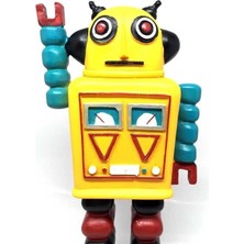 Decotown Nostaljik Sevimli Uzaylı Robot Şeklinde Figür Biblo