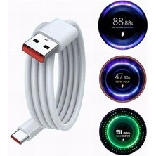 Xiaomi Samsung Uyumlu Type-C 33W Şarj Aleti Saniyeli 3,0 USB 33WAT Turbo