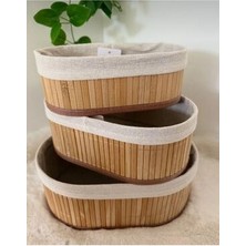 3'lü Düzenleyici Düzenleyici Sepet Seti