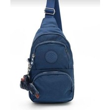 Sanmorris Krinkır Kumaştan Unisex Vücut ve Omuz Çantası