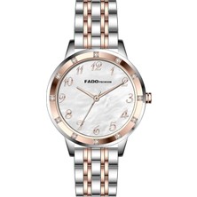 Fado & 0002  Kadın Kol Saatı  Rose  Kaplama Renk