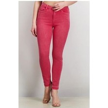 Silimfit Şhakira Toparlayıcı Havuç Paça Pamuk Denim Jeans Pantolon