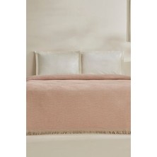 Sion Çift Kişilik Sonil Battaniye Pudra