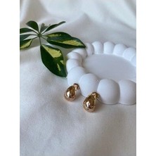 Vip Taşlı Bubble Küpe