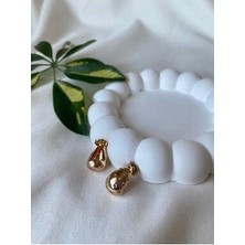 Vip Taşlı Bubble Küpe