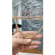 CD Model Kalın Zincir Özel Tasarım Kolye Bileklik Set  Favori Model