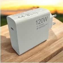120 Watt Turbo Hızlı Şarj Xiaomi Redmi Samsung Uyumlu Turbo Hızlı Şarj 120W Şarz Aleti YK-SR63