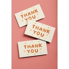 Sipariş Teşekkür Kartı 100 Adet