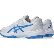 Asics Gel Game Gs Çocuk Beyaz Mavi Tenis Ayakkabısı