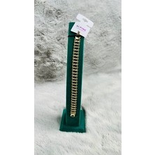 Ince Zarif Bileklik 14 Ayar Altın Kaplama