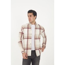 Erkek Slim-Fit Oduncu Gömleği