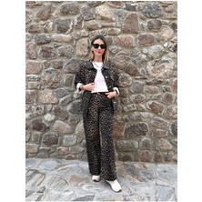Leopar Jean Ceket