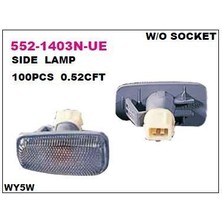 DEPO-552-1403N-UE - Camurluk Sınyal Lambası Sol Sag Beyaz (Duysuz) Peugeot 106-306-406 Cıtroen Saxo 00- / Xantıa 99-