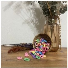 Renkli Lastik Toka 10 Adet