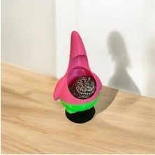 Sünger Bob Patrick Star Yıldız Bulaşık Teli Tutucu Organizer Dekoratif Düzenleyici