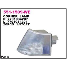 DEPO-551-1509R-WE - Sınyal Lambası On Sag Renault R21 90-
