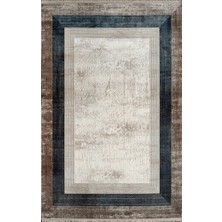 Royal Halı Kim Royal KC04B Vizon Lacivert Akrilik Yumuşak Dokulu Modern Halı Karademir Home