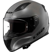 Ls2 Rapid 2 Nardo Gri Full Face Motosiklet Kaskı Polikarbonat Malzeme ile Mikrometrik Çene Bağlantısı