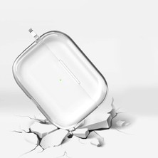 Bilişim Akademi  Airpods Pro (1.nesil) Şeffaf Kılıf Slikon Kılıf Yumuşak Düz Renk Kılıf Birinci Nesil Pro