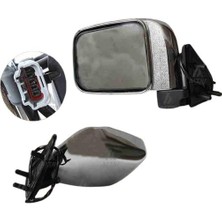 Nissan YD25 Pickup Sol Ayna Elektrikli Krom Sol 2003 Sonrası