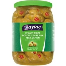 Biber Dolgulu Yeşil Zeytin Xl 201-230 400 G