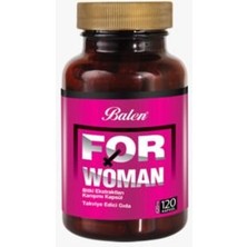 Forwomen Bitki Ekstraktları Karışımı Kapsül Takviye Edici Gıda 620MG* 120