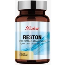 Reston Bitki Ekstraktları ve Vitamin Içeren Tablet Takviye Edici Gıda 500 Mg*60