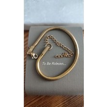 Çelik Snake Zincir Unisex Bileklik