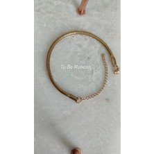 Çelik Snake Zincir Unisex Bileklik
