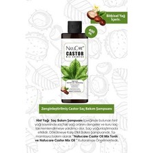 Natu Care Zenginleştirilmiş 3'lü Şampuan 400 ml Amla - Castor – Pumpkin