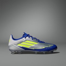 adidas F50 League Messi Erkek Gri Çim Saha Kramponu.-