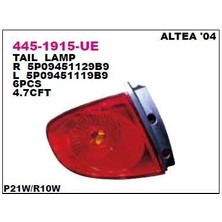 DEPO-445-1915R-UE - Stop Lambası Sag Seat Altea 04-