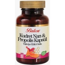 Kudret Narı & Propolis Kapsül Takviye Edici Gıda 375 Mg*60