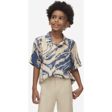 Nk Erkek Çocuk Colombes Gömlek 8-14 Yaş Indigo