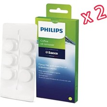 Philips CA6704/10 Espresso Makinesi Kahve Yağı Çözücü Tablet 2’li Paket ( 2 Adet)