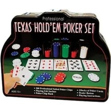 200 Chip Texas Hold'em Poker Set