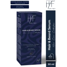 History And Future Seyrek Ve Boş Bölge Doldurucu Gürleştirici Canlandırıcı Bakım Erkek Saç Sakal Serumu 30 ml
