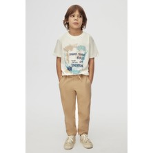 Nk Erkek Çocuk Blanc Pantolon 4-8 Yaş Camel