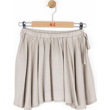 Nk Kız Çocuk Mallorca Etek 8-14 Yaş Vizon