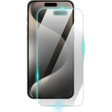 IPG Apple iPhone 15 Pro Max Için 9h Nano Ipg Proactive Ekran Koruyucu, Pürüzsüz Cam Bitiş