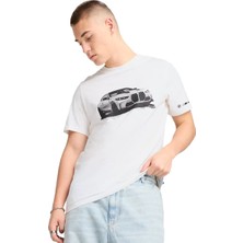 Puma Bmw Mms Erkek Beyaz Günlük Stil T-Shirt 63063302
