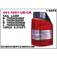 DEPO-441-1957R-UE - Stop Lambası Sag Volkswagen Transporter T5 03- Tek Kapı