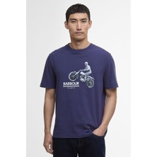 B.ıntl Jump Archive Graphic T-Shirt BU78 Midnight Blue